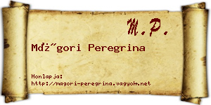 Mágori Peregrina névjegykártya